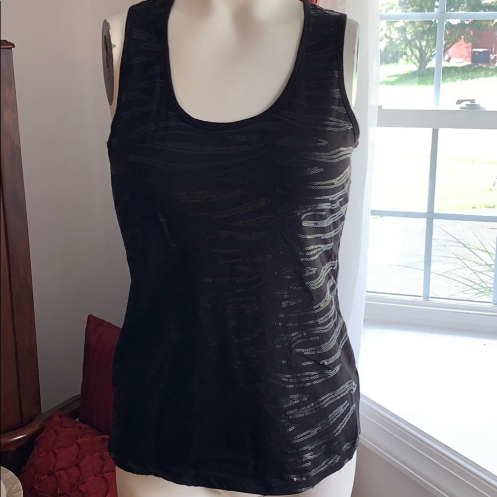 Sequin Racerback Tank